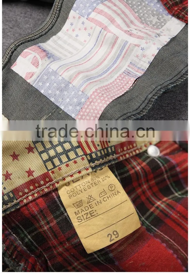 Men Ripped Jeans Wholesale Jeans Pants Top Design Trousers