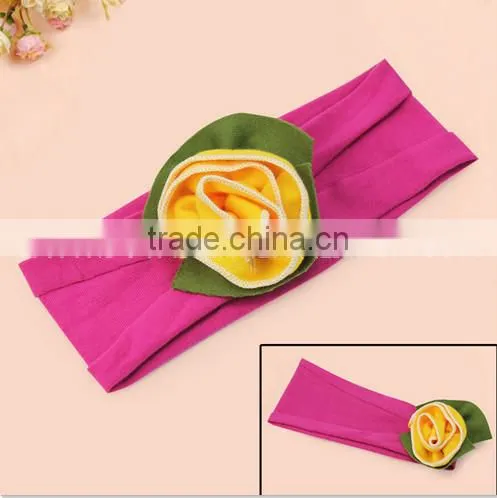 Sweet Children's Lace Chiffon Headband For Girls, Flower Fashion Lovely Headwear Accessories