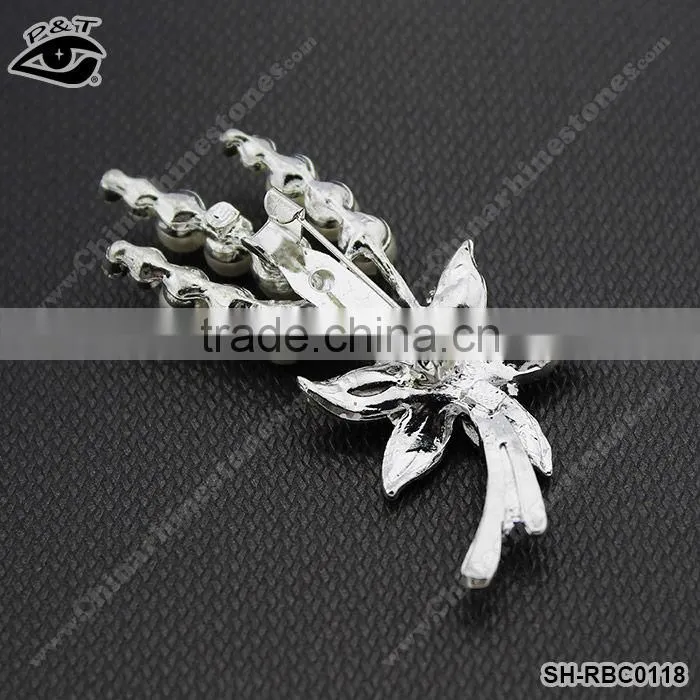 Pearl Brooch Rhinestone Brooch pins for wedding