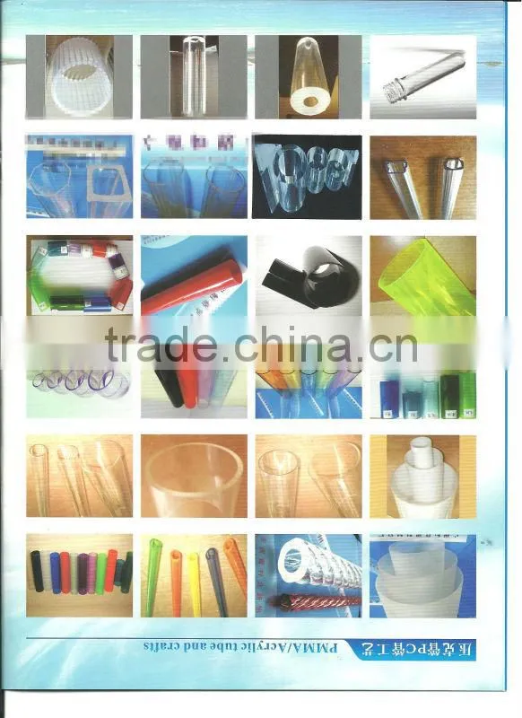 38mm Clear Air Bubble Extruded acrylic rods