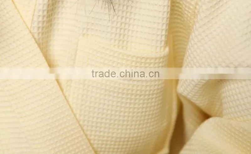 Hotel supplies Wholesale 100% Cotton High-quality Waffle Bathrobe Luxury Hotel Bathrobe