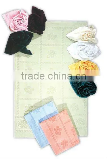 100% cotton jacquard towel