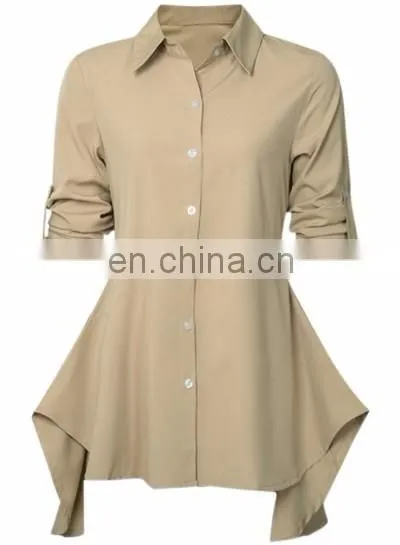 High quality long sleeve women new shirt