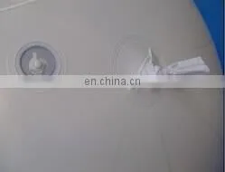 Durable and cheap giant inflatable advertising mirror balloon/ silk silver balloon