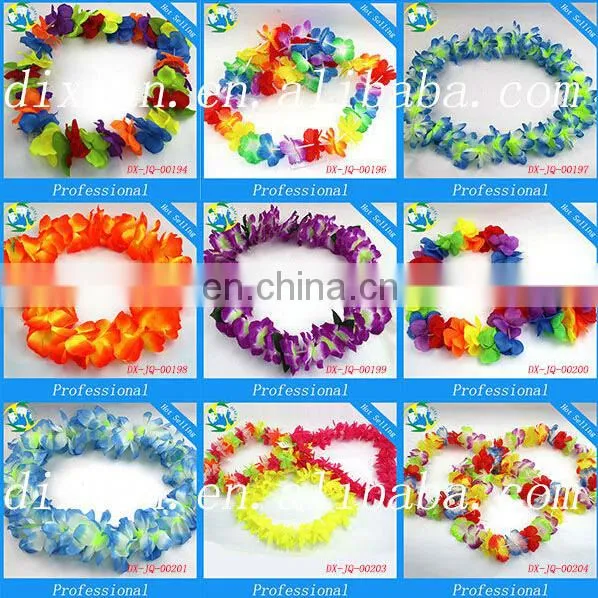 Red black yellow Flower Strings Garlands Germany National Flag Color Flower Lei