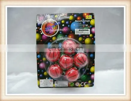 3pcs bounce back ball, rubber foam ball