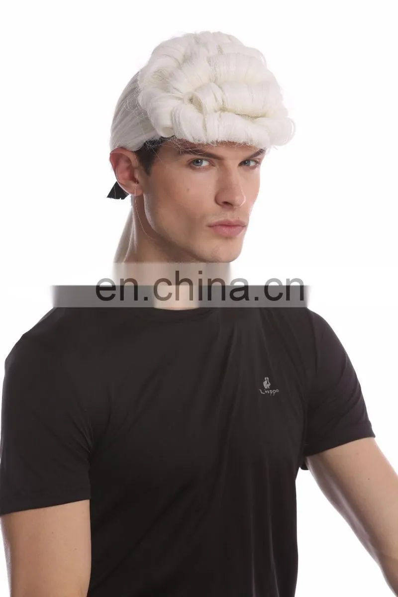 Party wigs Baroque period Noble gentleman wigs MW-004