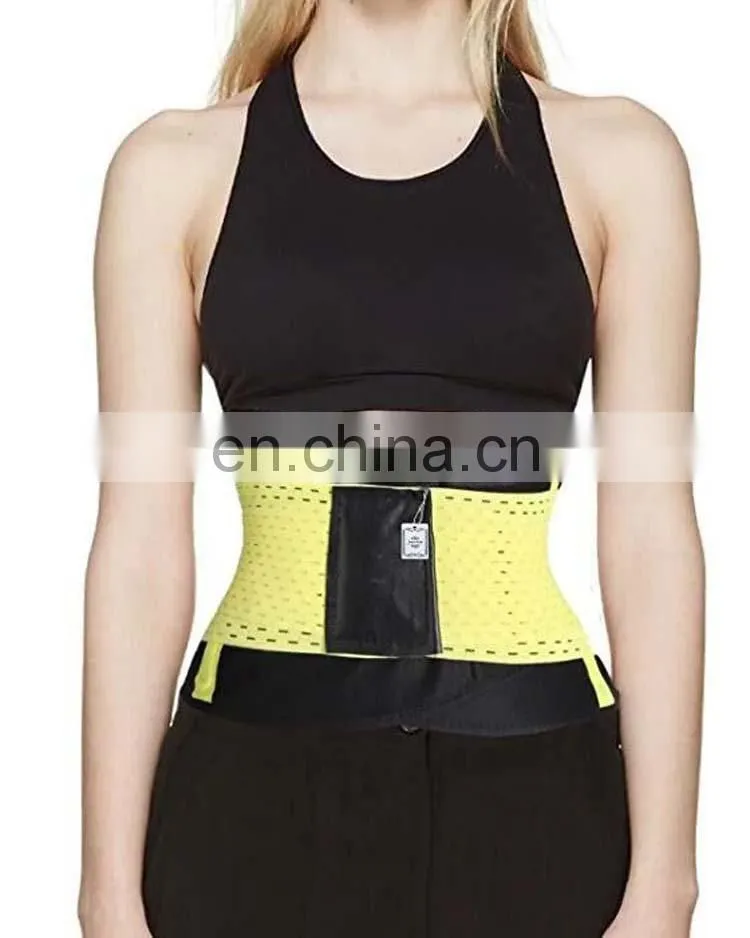 Wholesale New Fashion Color Adjustable Elastic Waist Trimmer Belt in Waist Support