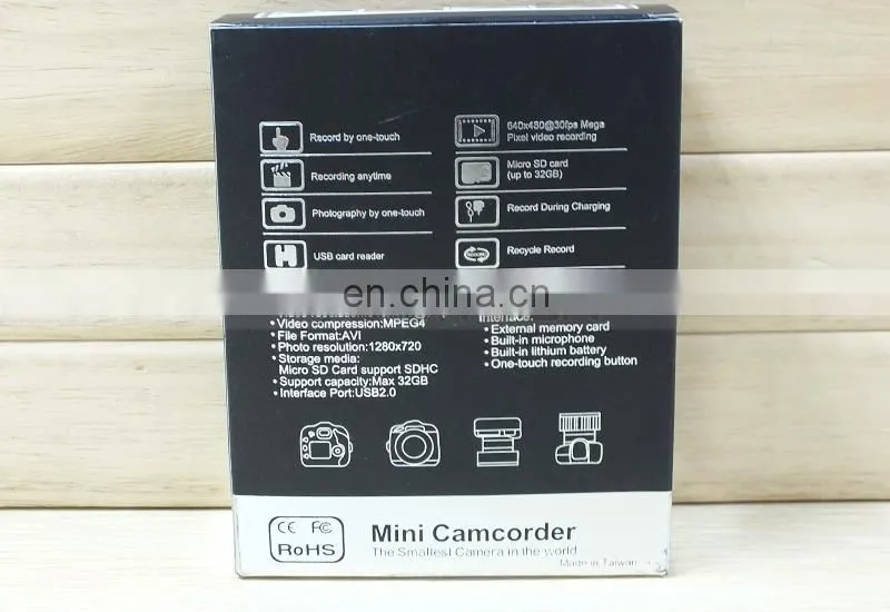 1280*960 pixels 8.0 MP Mini Wireless Camera Mini DVR Y2000 HD mini digital camera
