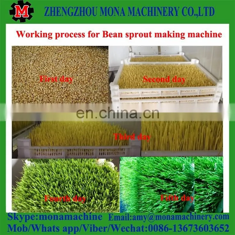 High Speed Widely Used Bean Grass Making Machine for sale