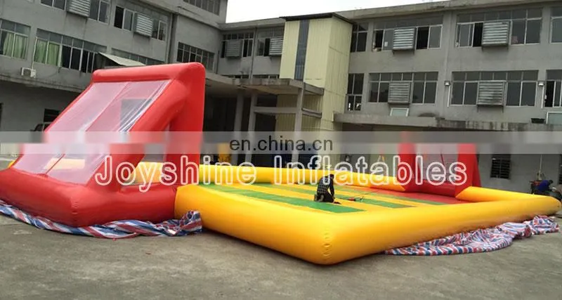 2019 NEW Inflatable Soccer Game Playground Air Bounce Football Field Inflatable Soap Soccer Field For Sale