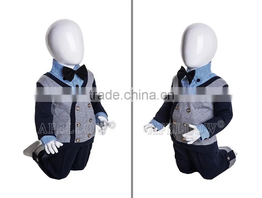 Children Fiberglass Mannequin,Abstract Kids Manikin, Cheap Dummy Model MIU1