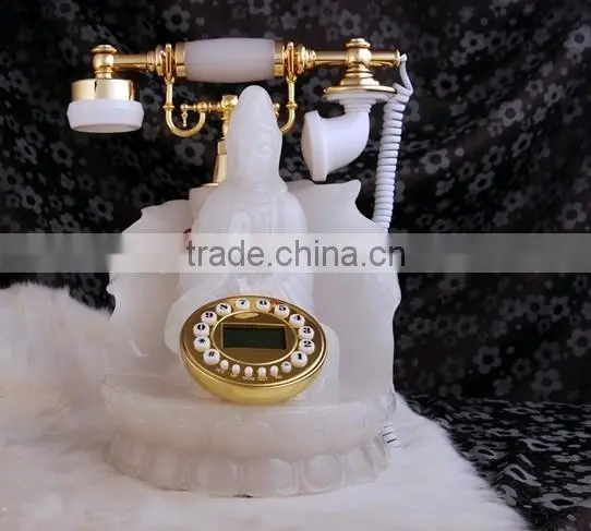 Noble Beautiful Telephone With Jade Style