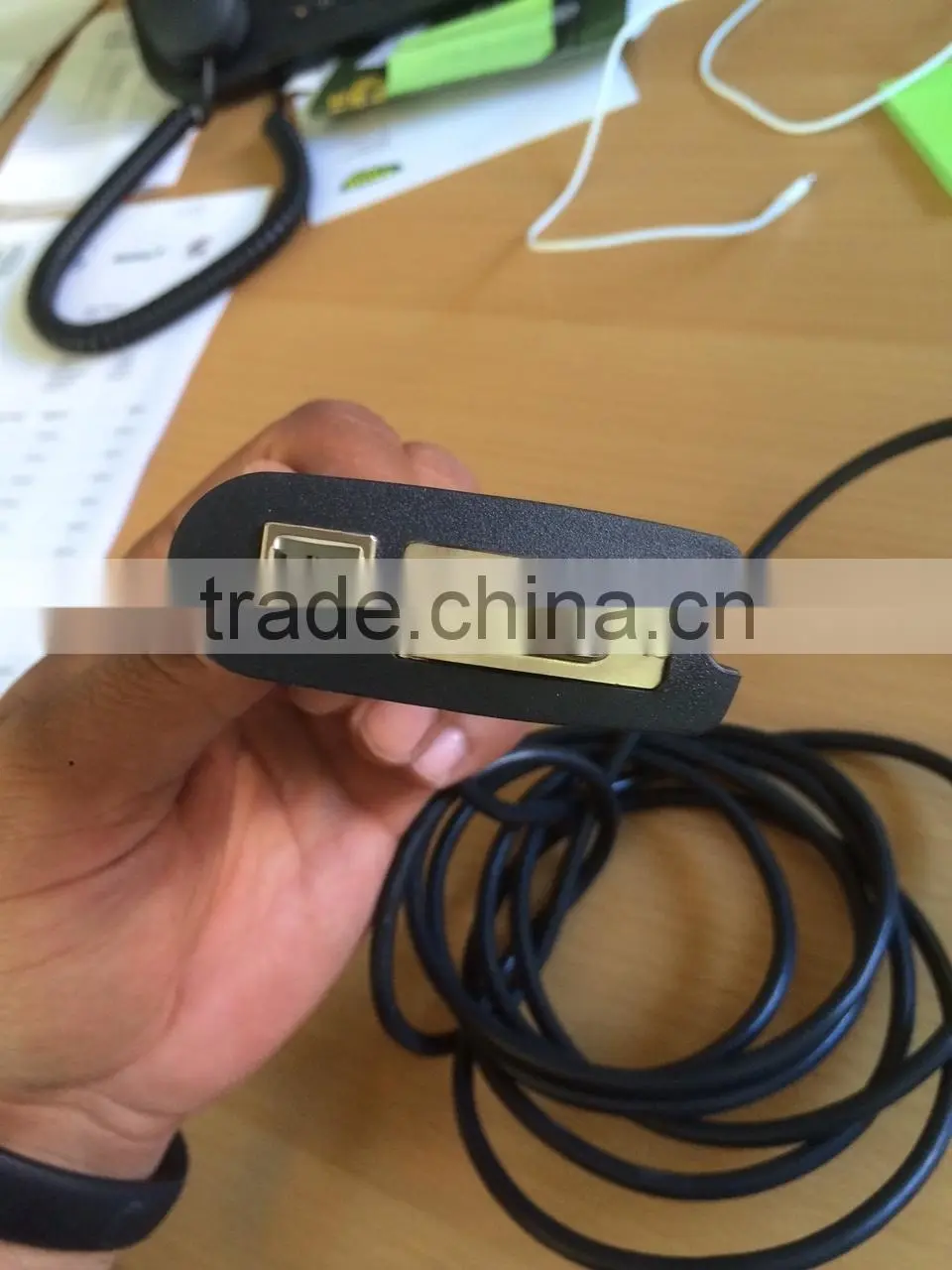 296121027AC Multi Connector Sprial Magic box Cable for Ingenico Ipp350 Ipp320