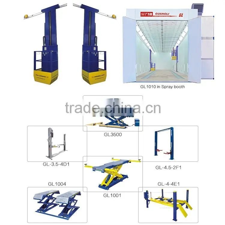 Good rigidity and reliable performance auto car lifter