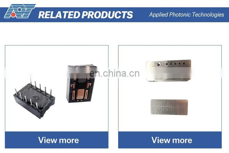 Latching and non-latching 1x2 optical fiber switch
