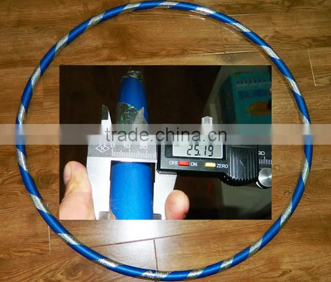 double color coextrusion HDPE tube for hula hoop tubing