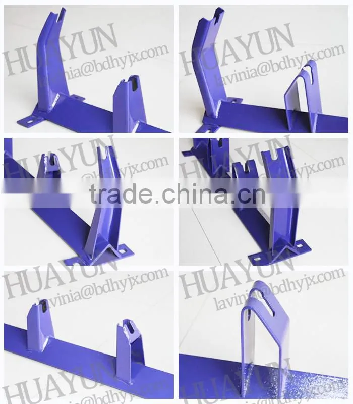 24'' belt width 20 degree metal trough transprot idler bracket of belt conveyor