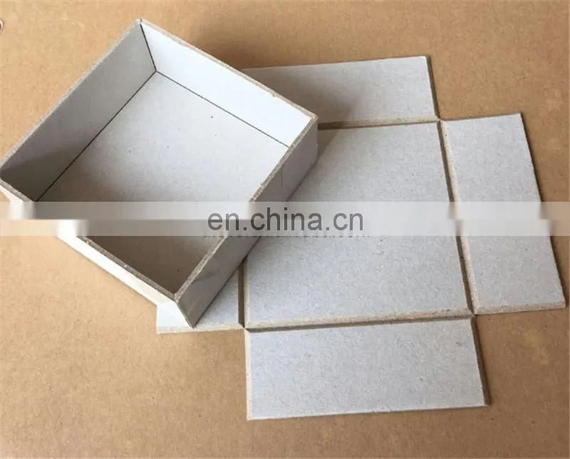 BG1000A Automatic MDF Grey Board cardboard Rigid Box V slot Grooving notching Machine