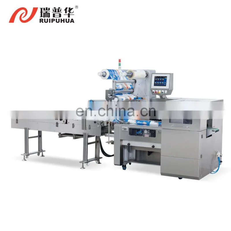 Pillow Horizontal Packing Machine For Pita Bread Tortilla Arabic Bread Pancake Packaging Machine