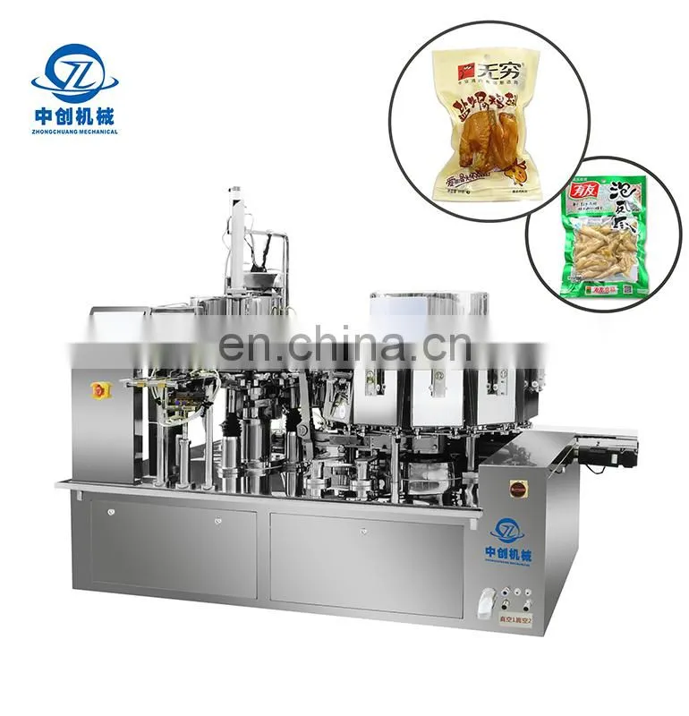 Sauce Jar Filling Product Powder Packing Machinery Automatic with A Thermal Sealing Printing Food Vacuum Packaging Machine
