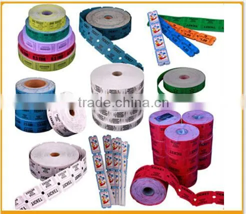 Printed ticket /coupon ticket /ticket roll