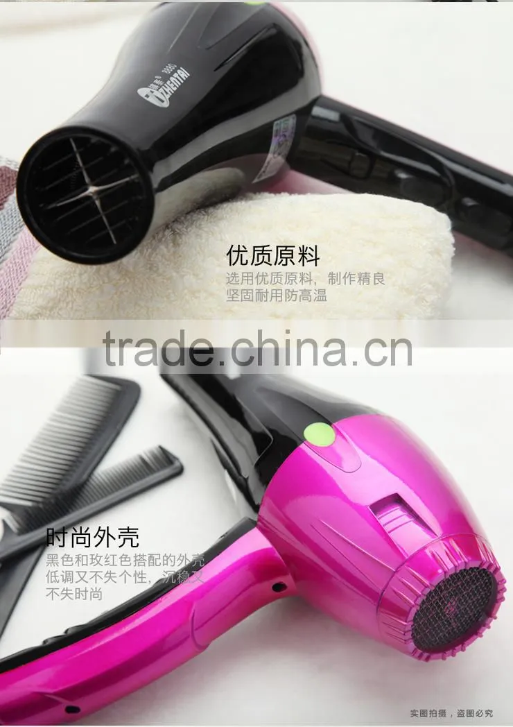 Colorful Water Transfer Printing Hair Dryer Professional