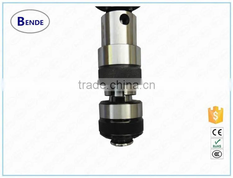 Plane metal surface inner threading pneumatic tapping machine