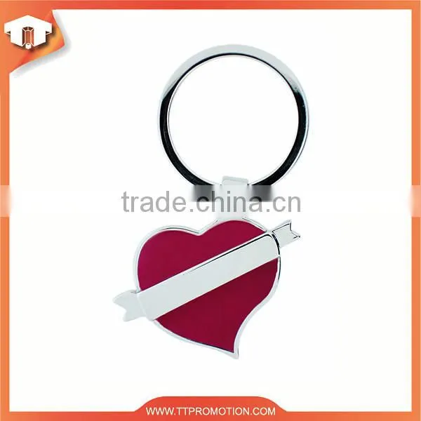 Custom metal love couple keychain