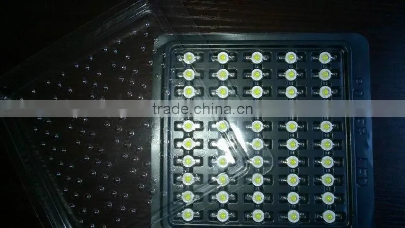 6000k - 6500k Day white 3 W LED lighting Chip with heatsink