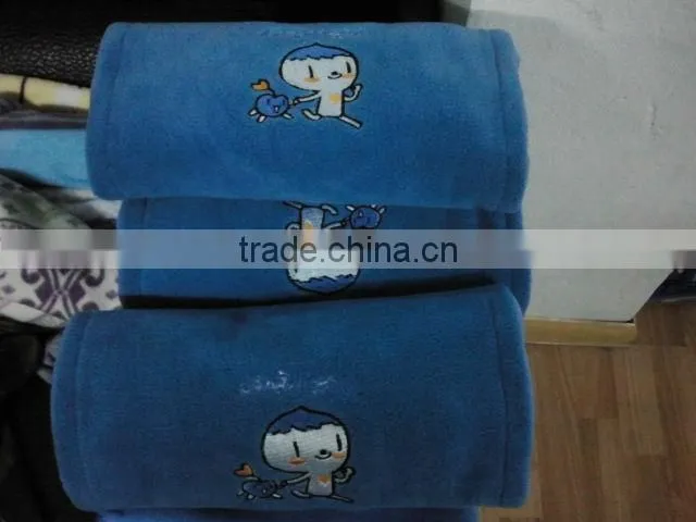baby blue fleece blanket