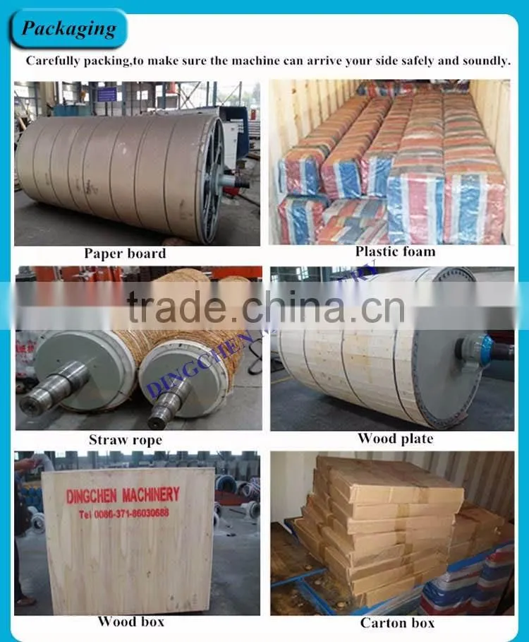 Zhengzhou DINGCHEN brand high profit automatic 100ton/day a4 paper making machine
