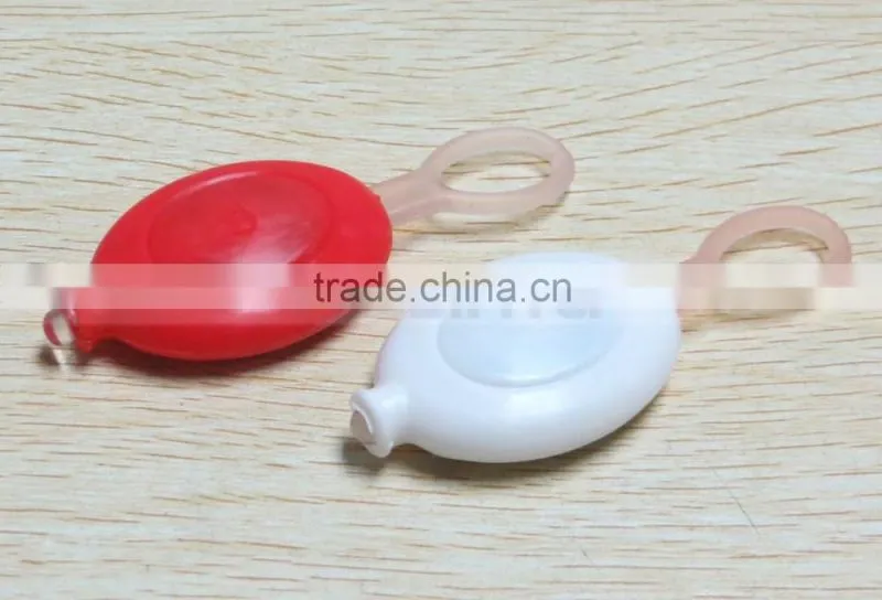 Mini Key Ring LED Flash Light Red Green Lamp