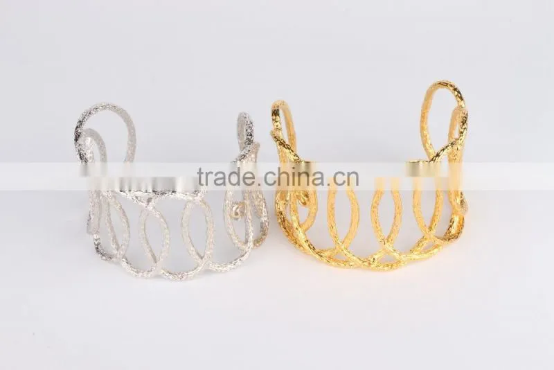 Wholesale Fashion Jewelry Gold Cuff Bracelet