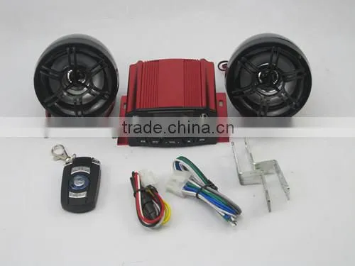TIF card USB motorcycle alarm mp3 with 3inch speaker