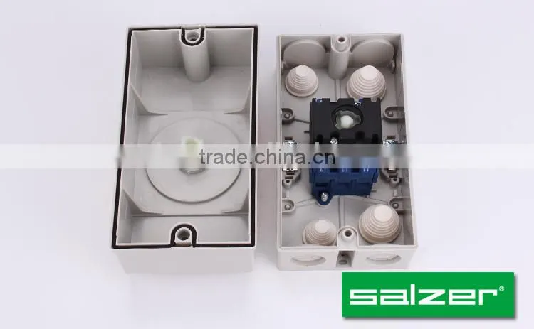 Salzer AC SAA63 Isolator Switch with IP65 Plastic Box (CE Certificate)