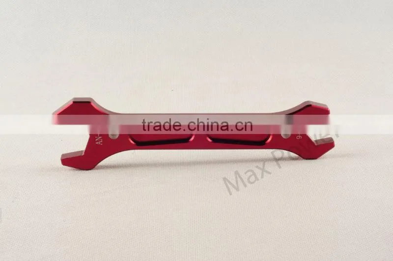 double-headed wrench open end wrench aluminum fittings wrench High quality aluminum alloy