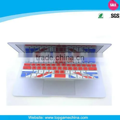 Flag of UK Design For Macbook air 13" 15"silicone keyboard protector cover