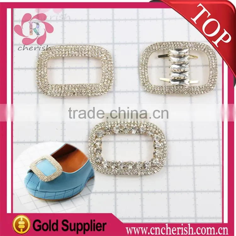 2015 hot sale square shape wedding heel shoe clip