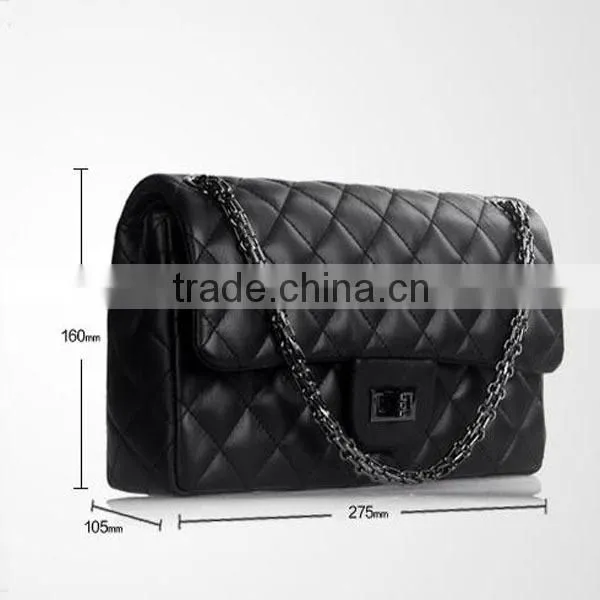 The most popular and hot selling goat leather bag,goat skin bag