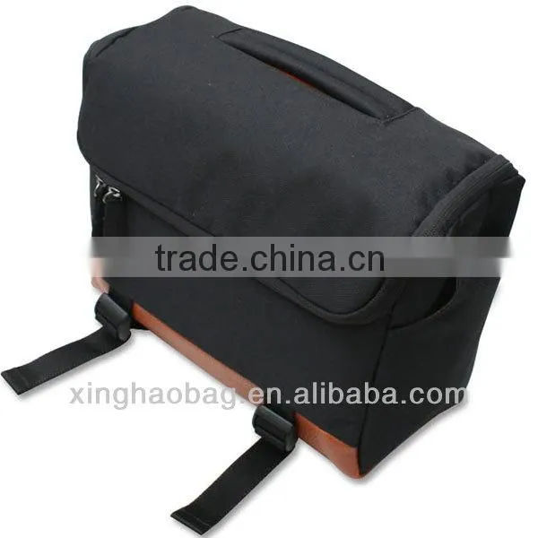 Hot selling leather camera bag waterproof dslr cheap camera bag