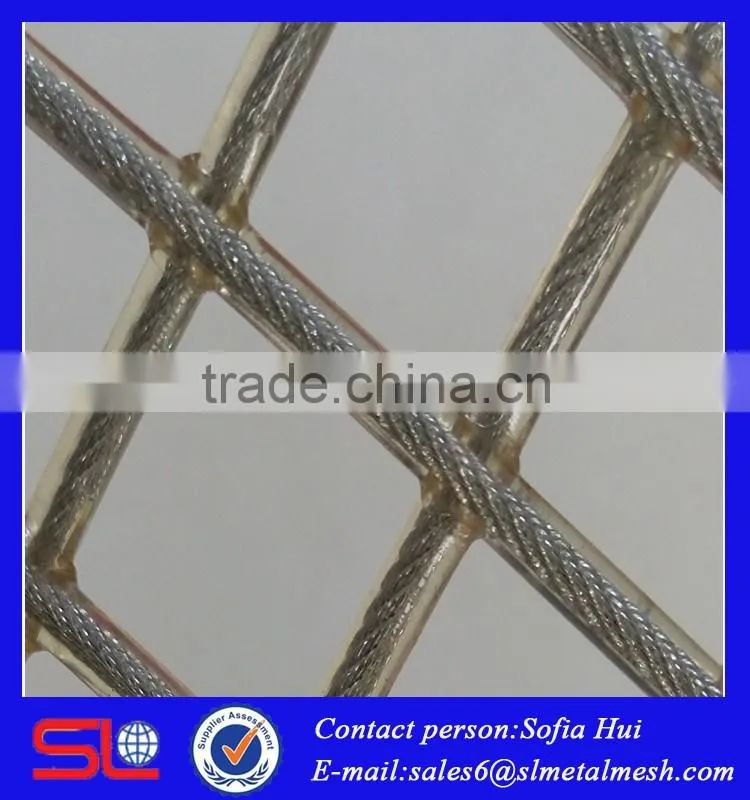 Reinforced with Steel Cable and Kevlar Rope polyurethane screen mesh from Hebeishuolong metal product Co,.Ltd