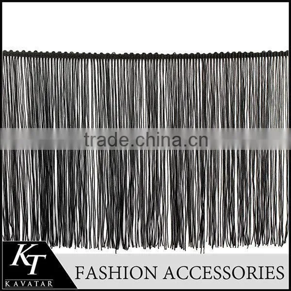 China Manufacturer offer Custom fashion long tassel and fringe