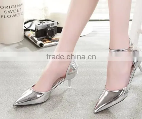 silver sexy italian ladies dinner shoes
