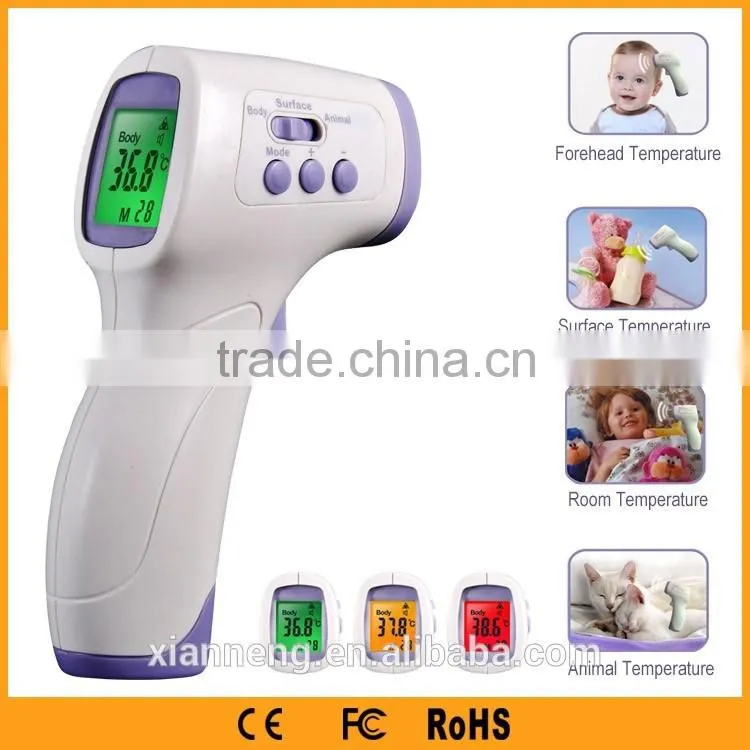 Portable GUN style Digital smart thermometer Non-Contact IR Infrared Thermometer