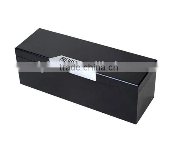 Fashion Unique Design Handmade wine glass leather box