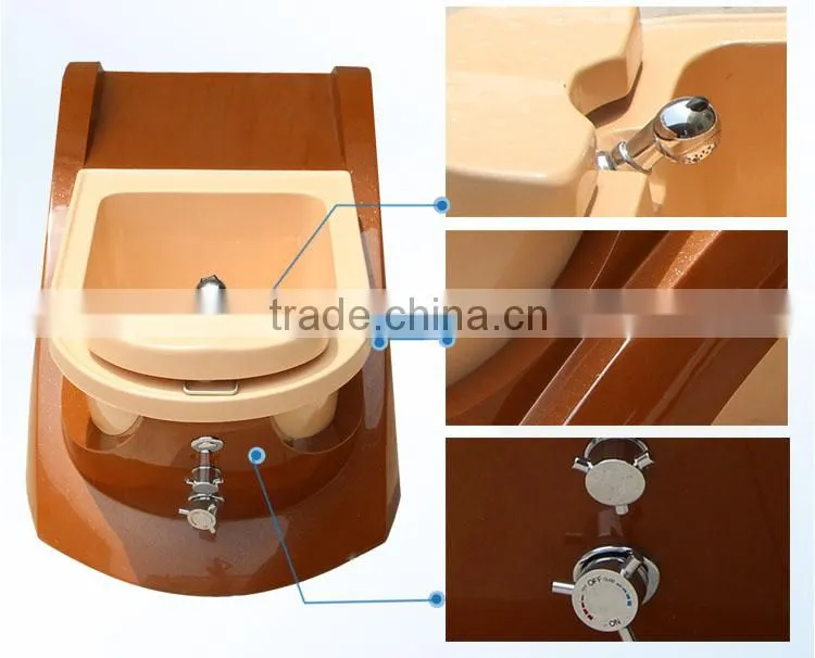 high quality magnetic pipless jet pedicure chair salon furniture