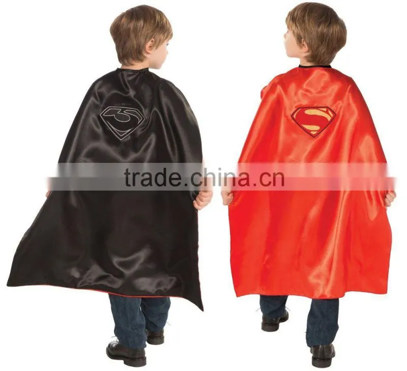 Halloween Black superhero Vampire cape/Adult superhero capes CCP5014