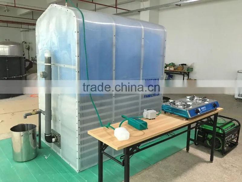 portable PUXIN biogas system biodigester for wastewater treatment