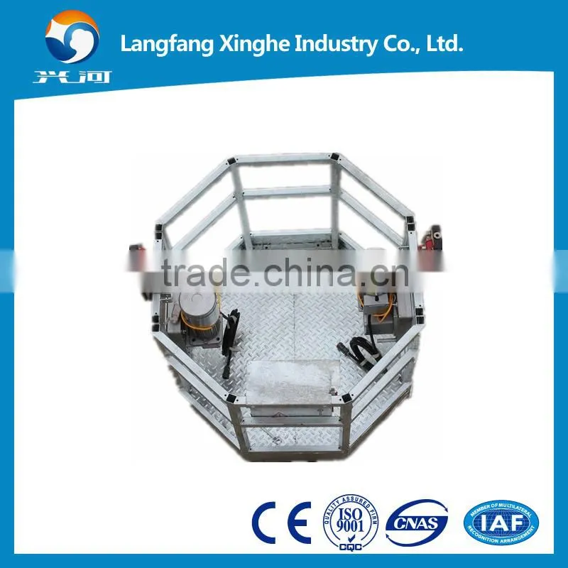 high rise building cleaning machine / work platform /suspended platform / gondola / cradle